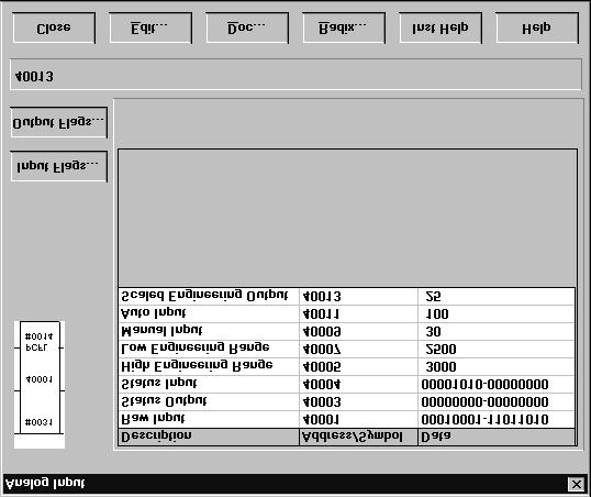 ProWORX NxT User s Guide Introduction to the PCFL editor The PCFL Editor simplifies the entry of PCFL instruction block data. It replaces the Register Editor for PCFL blocks.