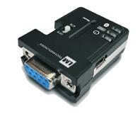 With very compact size, the adapter can be easily plugged to the serial interface of your application.