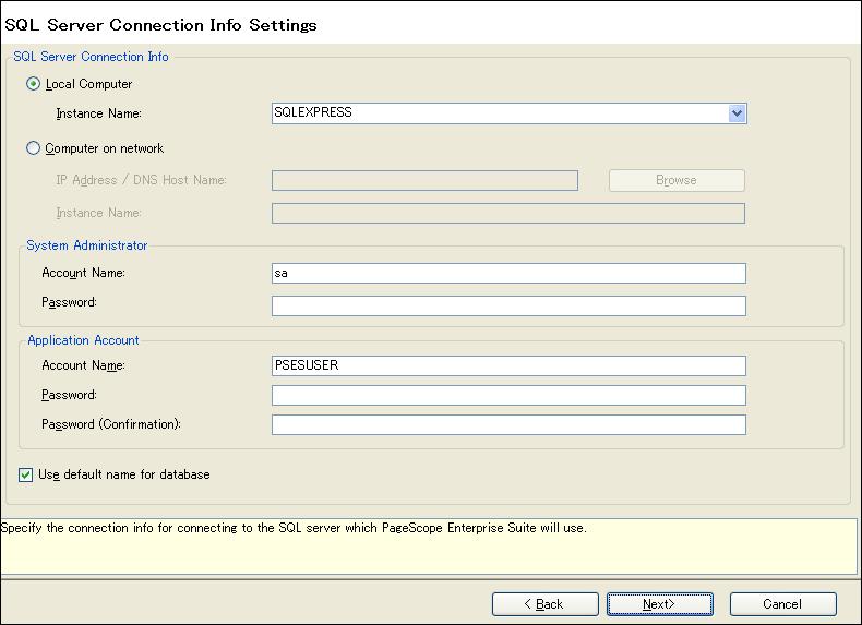 Enterprise Suite Installation and Settings 3 When the [Automatically add the application to the Windows Firewall exception list.