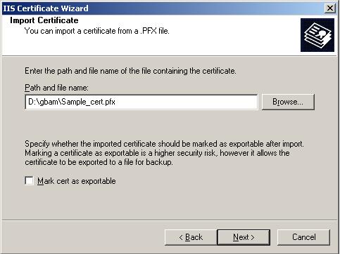 executed processes, and if no problem is found, delete the requested/registered server certificate, and then follow the procedure from step 3 again.