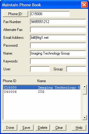 Chapter 11 How to Use the Phonebook T he Phonebook can be used to store frequently used fax numbers and email addresses. It works just like the Contacts list does in Microsoft Outlook.