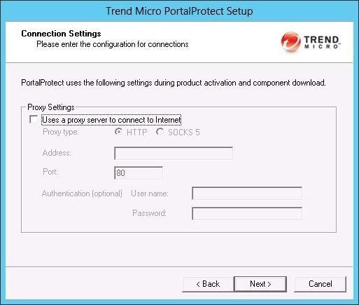 Trend Micro PortalProtect 2.5 Installation and Deployment Guide FIGURE 2-12.