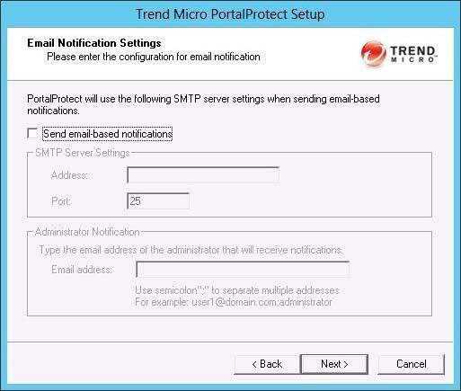 Trend Micro PortalProtect 2.5 Installation and Deployment Guide FIGURE 2-14.