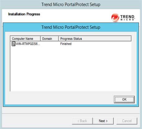 Trend Micro PortalProtect 2.5 Installation and Deployment Guide FIGURE 2-37.