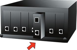 10GBASE-T to 10GBASE-X 5V DC Step 4: Refer to Chapter 2.4 Power Information on power supply to the Media Converter.
