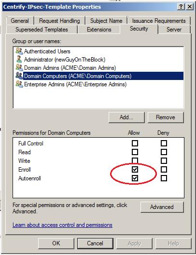 Configuring 802.1X wireless authentication information in alternate subject name list, select User Principle Name (UPN).