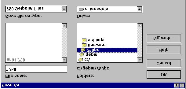 Select the File > Properties menu item. The dialog box below appears, allowing for the configuration of the 750/ 760PC software for the correct firmware version.