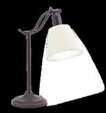 light positioning. Bulb included, (S-Type) rated to last up to 10,000 hrs. Height: 10.5 to 20.5. Item #613 $19.