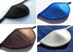 95 Soft Curve Ultrasuede Eye Patch A new variety of our bestselling eye patch, especially for those who need to wear glasses over their patch!
