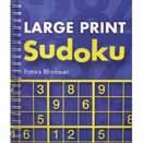 Games and Cards 7 Sudoku and Word Search Books Spiral-bound 8 x10 books contain either large print word search or large
