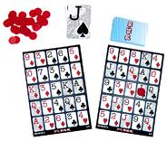 95 Po-Ke-No This fun-for-the-whole-family set includes 12 boards, 200 chips, large Po-Ke-No cards and game rules for five