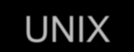 UNIX Multiuser, multitask operating system Used