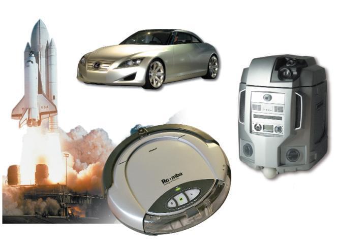 machines Robotic devices Automobiles Video game consoles Home