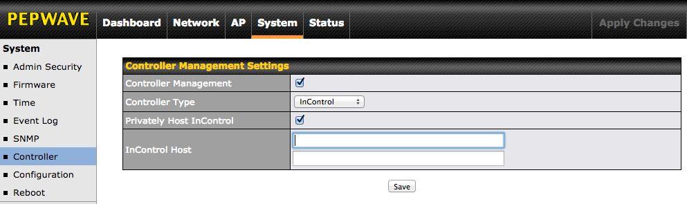 Method 2: By Configuring or Redirecting Devices from the Peplink InControl - for Internet accessible environment If your devices are accessible to both the