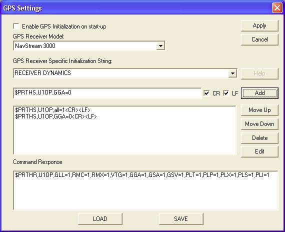 7.2 General Settings The general settings dialog allows the user to set-up various parameters for NS3Kview. 7.2.1 Units of Measure Here you can select metric or statute units.
