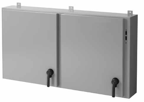 Low-Profile Type 12 Disconnect Enclosures and Accessories Disconnect: Wall-Mount Preferred-Cutout Disconnect Enclosures Low-Profile Type 12 Disconnect Enclosures and Accessories Low-Profile, One- to