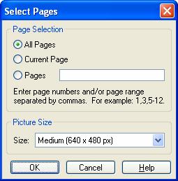 To save a Notebook: 1. Click Save. 2. In the Save as type list, click the desired save format. 3. Click Save. When saving in a save format, other then INK, a Select Pages dialog will appear. 4.