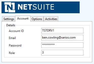 User Guide AccountID: This is the NetSuite CRM Account ID. This can be found from the within NetSuite. From the Setup menu select Integration -> Manage Integration -> Web Services Preferences.