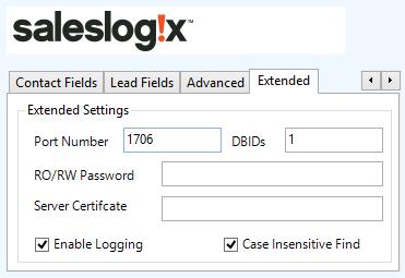 User Guide SalesLogixBundle SalesLogix allows for 3rd party integration components to be installed into the SalesLogix environment to provide