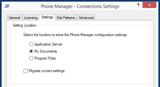 If they are stored centrally then they will need to be migrated before upgrading. If these files are present then Phone Manager will prompt the user automatically when started to import.