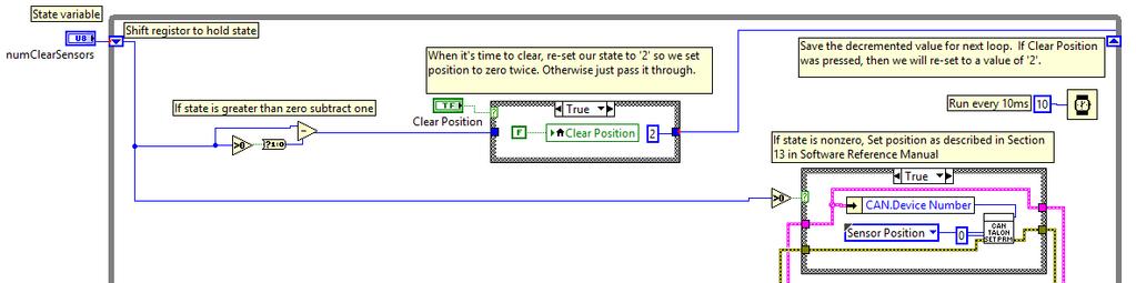 21.17. Firmware 1.4: When setting the Sensor Position of an analog encoder, multiple set commands are required.