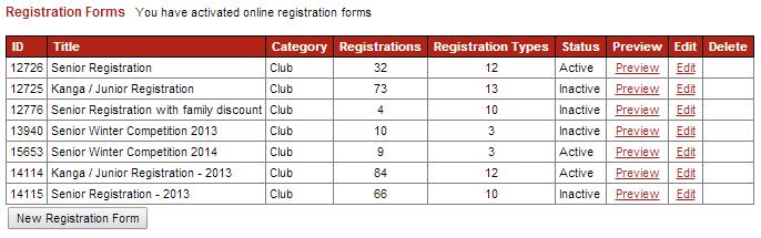 Move to the Online Registration tab, and select Registration and Payments Move to the