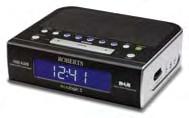 in for ipod / MP3 playback Size(mm) 174w x 56h x 144d Weight 578g eco-6 DAB / FM RDS digital clock radio with dual mode backlight