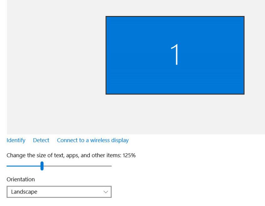 Windows 10 devices (for OEM installations only) 1. Open Settings to connect to a wireless display.