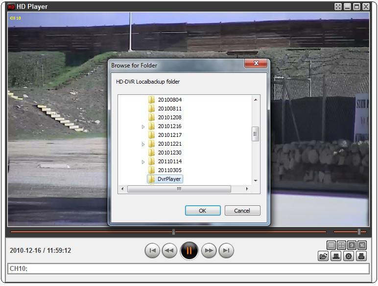 264 format video can be played back using the player (the HD player) that the NVRT copies on USB flash drive with video.