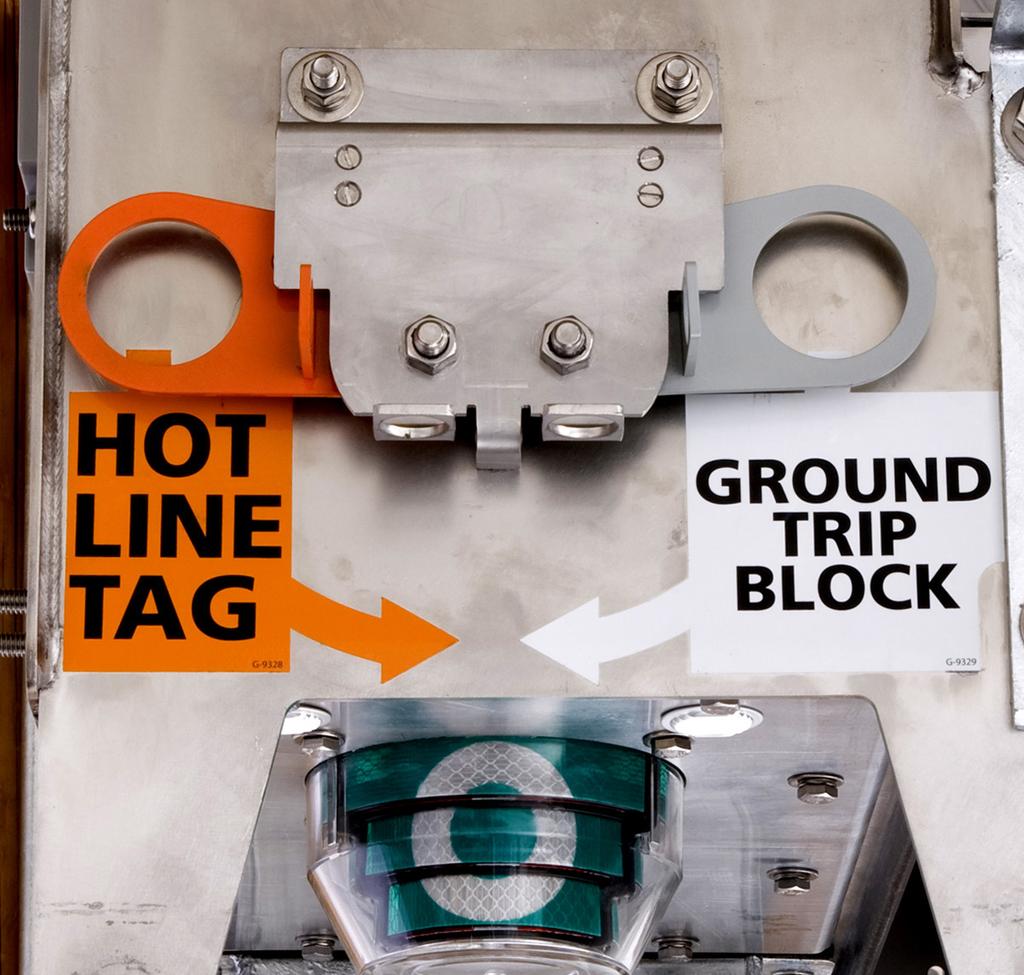 Operating Levers and Indicators Manual Hot Line Tag The Hot Line Tag mode can be set locally using the HOT LINE TAG lever or remotely using a SCADA or IntelliLink software command.