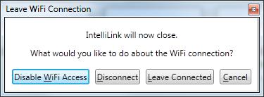 Updating Firmware IntelliLink software includes an update function that allows you to easily update firmware.