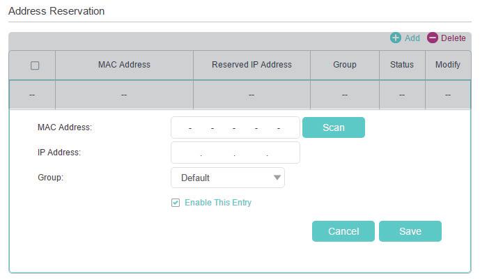 Chapter 10 Customize Your Network Settings ¾ To specify the IP address that the router assigns: 1. Enable DHCP Server. 2. Enter the starting and ending IP addresses in the IP Address Pool. 3.