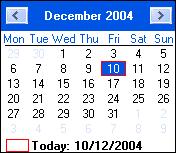 Sale Date. Today's date will display. To select a different date, click on the triangle next to the date and select the sale date from the calendar that displays.