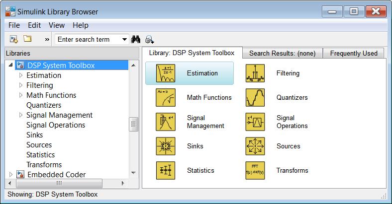 DSP System Toolbox * Over 300 algorithms for modeling, designing, implementing and deploying dynamic system applications Advanced Filter Design,