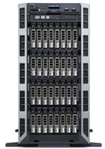 For most organizations with a deployment of this size, we recommend a standalone system using internal storage, such as the T620, with its flexibility of I/O and media options and the number of