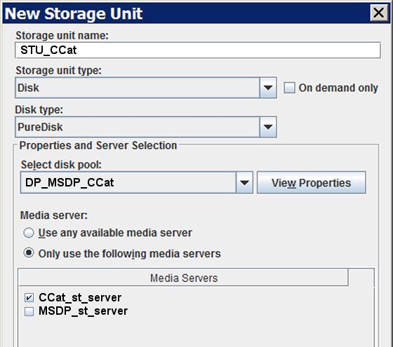 Configuring deduplication to the cloud with NetBackup CloudCatalyst Configuring push or pull optimized duplication for CloudCatalyst 251 The source (the MSDP storage server) allows access from the