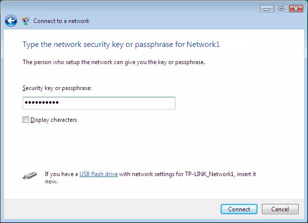 security key or passphrase that is on your router.
