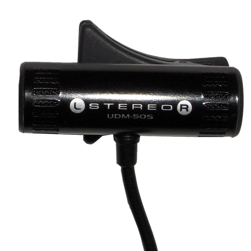 Stereo Microphone: MIC-02 This microphone plugs directly into the MIC jack of the DVR unit, and allows you to capture audio externally, instead of relying on the built-in microphone of the unit.