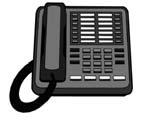 TELEPHONE EXTENSION SETUP* Certain models of the SX5 can support standard telephone extensions. You can connect standard telphones to the jack marked with a telephone icon.