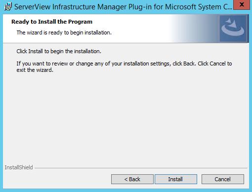 4.1.7 Click [Install] and the installation starts automatically. 4.1.8 After the installation is completed, the message below is displayed.