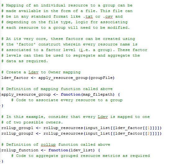 Output Output for Group Script filter is an RList named as outputresourcegroup comprising of logical resources.