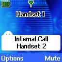 To make an internal call This section only applies when you have more than 1 handset registered to the same base. OK once the following is displayed:.