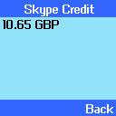 To check available Skype Credit Options using the left soft key. Skype Credit and press Select using the left soft key. Your Skype credit is displayed.