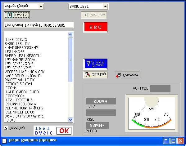 RAMCHECK OWNER S MANUAL You can now press ESC and allow RAMCHECK to reset with the new program. If you encounter a failure during this process, resend the file.
