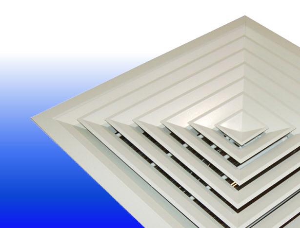 Diffusers Ceiling (Louvre faced) Recommended for: Ceiling Supply Overview Excellent diffusion characteristics CD4 tile replacers normally in stock Now with a shallower profile, new blade design and
