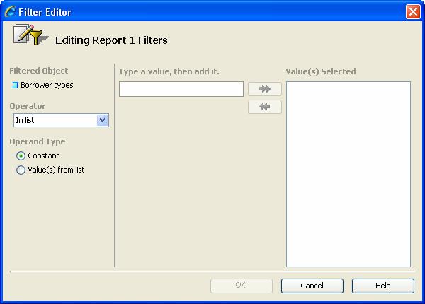 7.4 Report Filters As mentioned before filters are a way of limiting the data. We previously looked at Query Filters and now we look at Report Filters.