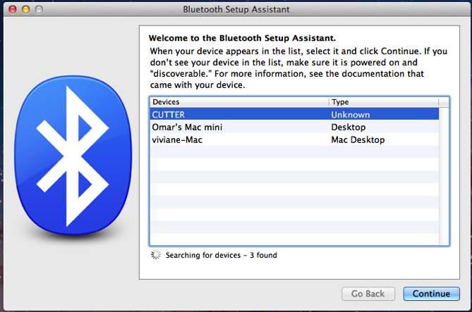 Access the Bluetooth menu 3 4 5 Make sure the Bluetooth is turned on