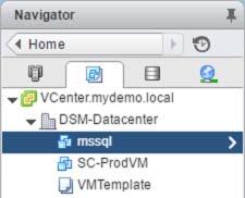 To the right, click the VVols tab and observe the two Virtual Volumes vsphere has created as part of the VM deployment process