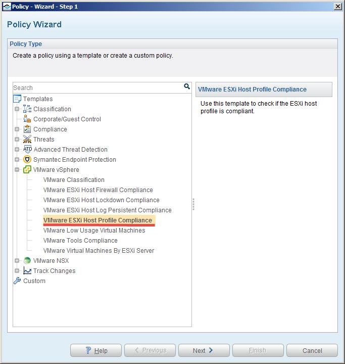 4. Select Next. The Name pane opens. Name the Policy The Name pane lets you define a unique policy name and useful policy description.