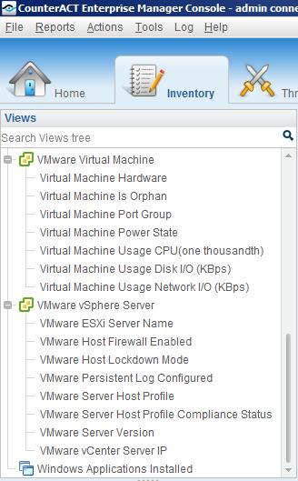 Viewing Advanced Properties If you do not see a specific static or dynamic VMware advanced property, you can display them by changing a setting in the VMware property itself.